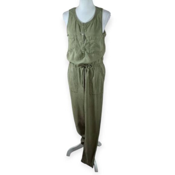 SANCTUARY HAZEL ARMY GREEN JUMPSUIT SZ.S EUC. - Picture 3 of 8